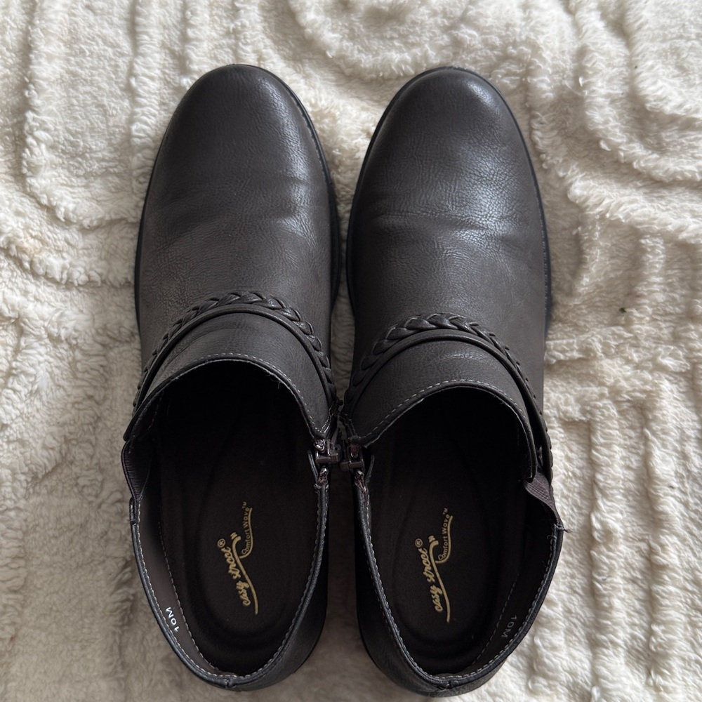 Easy Street Dark Brown Comfort Shoes